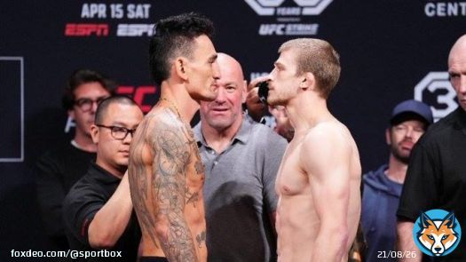 Макс Холлоуэй &mdash; Арнольд Аллен: когда начало, где смотреть онлайн боя UFC Fight Night, в ночь с 15 на 16 апреля