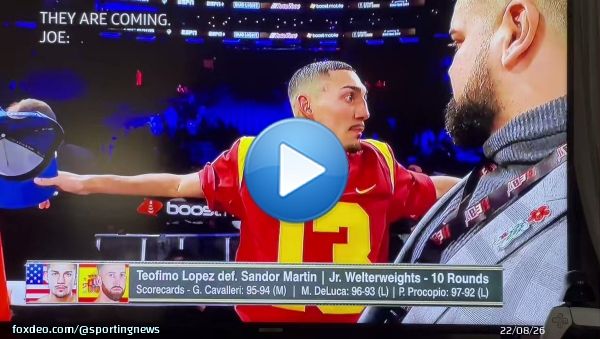 Te&oacute;fimo L&oacute;pez wondered after the fight, 'Do I still got it.'   #LopezMartin