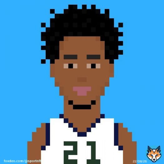 NBA Pixel Stars   Hassan Whiteside   1/1  #NFT #nftartgallery #NBAEXTRA #ETH #Pirates