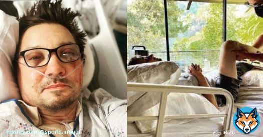 Former #UFC champion stands strong with &lsquo;Hawkeye&rsquo; actor #JeremyRenner as he recovers from 30 broken bones!!