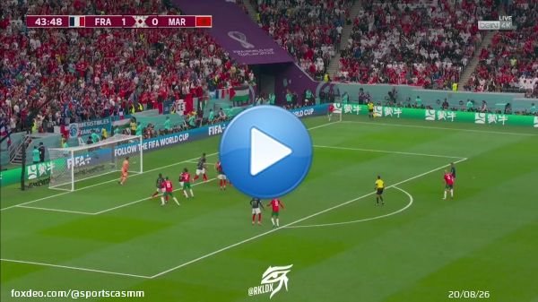 #MoroccoVsFrance #FRAMAR  El Yamiq that bicycle kick was insane bruh