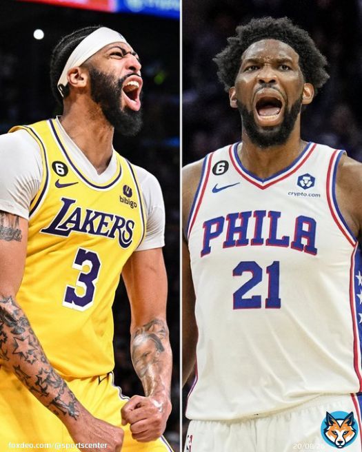 Joel Embiid has tied Anthony Davis for the most blocks in a half this postseason (5)