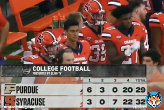 Purdue vs Syracuse is the most College Football game ever played