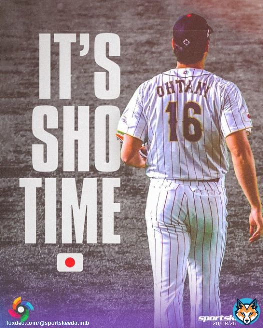 It&rsquo;s Sho-Time  #大谷翔平 #TeamJapan #WorldBaseballClassic #WBC #MLB