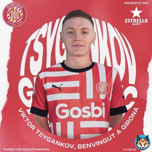 ???????????????? ????????????????: Girona FC have signed 25-year old Viktor Tsyhankov for less than &euro;5m from Dynamo Kyiv.    He has scored 94 goals and made 64 assists in over 200 games for the Ukrainian club.  (Source: @GironaFC)