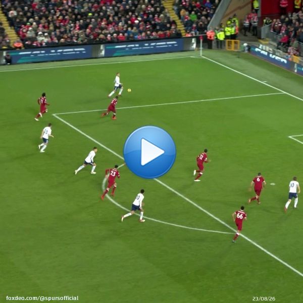 a very nice goal from Victor Wanyama against Liverpool