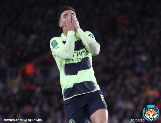 Manchester City failed to register a single shot on target against Southampton.   #EFLCup