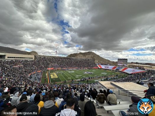 The infamous Tony The Tiger Sun Bowl game in El Paso! UCLA vs Pitt #SunBowl