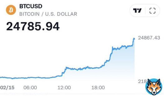 As soon as El Salvador's new Bitcoin Embassy in Texas was announced ... When the Founding Father of Hyperbitcoinization speaks, markets listen