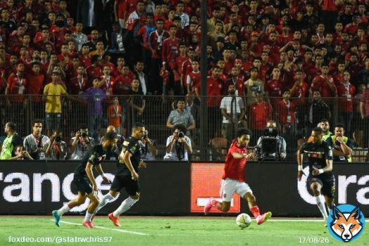 Hussein El Shahat's game by numbers vs Wydad:   81% pass accuracy  54 touches  3 key passes  3 dribbles completed  2 assists  1 big chance created   The 3rd @AlAhlyEnglish's player to provide multiple assists in one #CAFCL game this season  #ASCWAC #C #CAFCLFinal