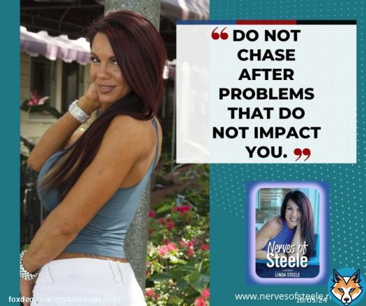 Do not chase after problems that do not impact you. #teamsteele #discipline #hardwork #dedication #wellbeingadvisor #fitmoms #positivevibes #wednesdayvibes #onlygoodvibes #positiveenergy #healthylifestyle #mentalhealth #health #happiness #managestress #accomplishment #knowledge