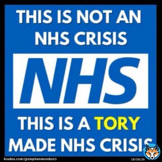 Simply this   #NHSStrike #NHS #NHSJobs #nhsprivatisation #ToryCorruption #ToryBrokenBritain #ToryBritain #