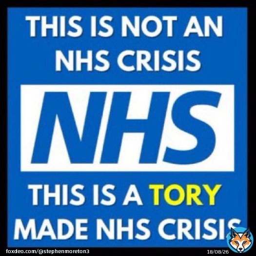 Simply this   #NHSStrike #NHS #NHSJobs #nhsprivatisation #ToryCorruption #ToryBrokenBritain #ToryBritain #
