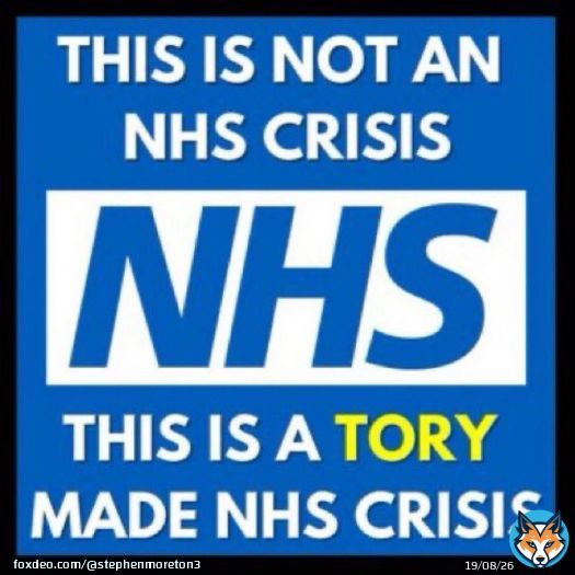 Simply this   #NHSStrike #NHS #NHSJobs #nhsprivatisation #ToryCorruption #ToryBrokenBritain #ToryBritain #