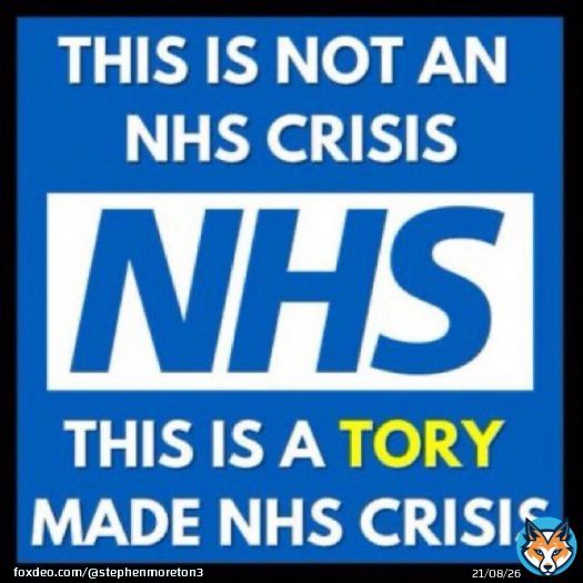 Simply this   #NHSStrike #NHS #NHSJobs #nhsprivatisation #ToryCorruption #ToryBrokenBritain #ToryBritain #