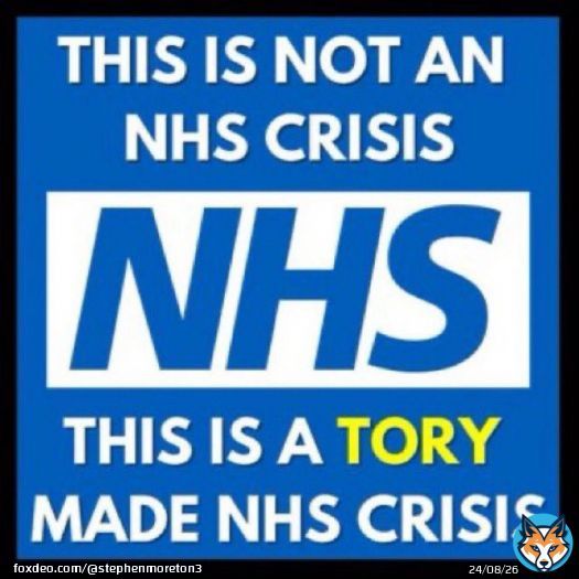 Simply this   #NHSStrike #NHS #NHSJobs #nhsprivatisation #ToryCorruption #ToryBrokenBritain #ToryBritain #
