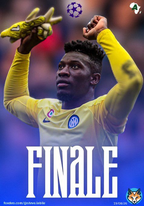 From mistakenly being banned 9 months from football in 2021 to playing a key Role  in sending inter Milan&rsquo;s to a UCL final after 13 years. (2010 to 2023)  Ladies and Gentelman Andre Onana&rsquo;s appreciation tweet.         TRUE LION.. Retweet .  #MILANINTER #UCL
