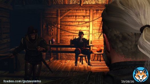 Geralt comes to the rescue of his good friend, Dandelion, just one guard stands in the way.      #TheWitcher3WildHunt #VirtualPhotography #ThePhotoMode