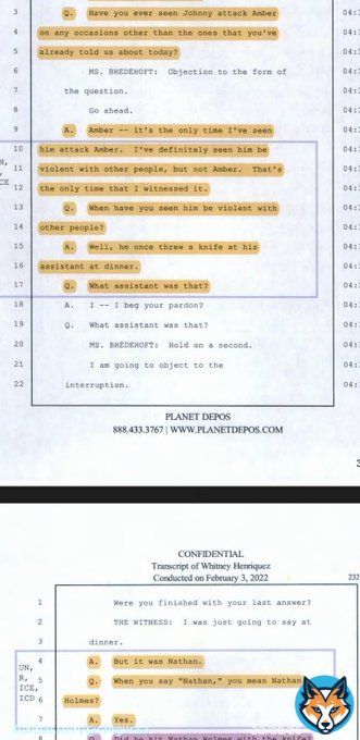Odd how the judge admitted just any random talking about TMZ but excluded witness's testimony on Depp being violent to other people   1st Ellen Barkin's seeing him strangle an AD and also Whitney Heard&rsquo;s who saw Depp throwing a knife towards hihis assistant #JusticeForAmberHeard