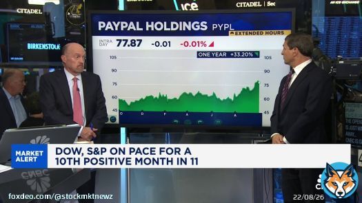 Jim Cramer is a fan of PayPal $PYPL