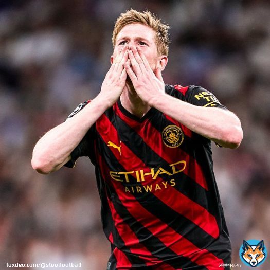 Kevin De Bruyne:  Man United:  Liverpool:  Chelsea:  Arsenal:  Spurs:  Real Madrid:  Barcelona:  Atleti:  Bayern:  PSG:  Inter:   Goated.