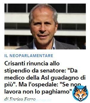 #Crisanti quello che si &eacute; comprata una villa da 2 milioni di euro con lo stipendio da medico...Povera Italia.