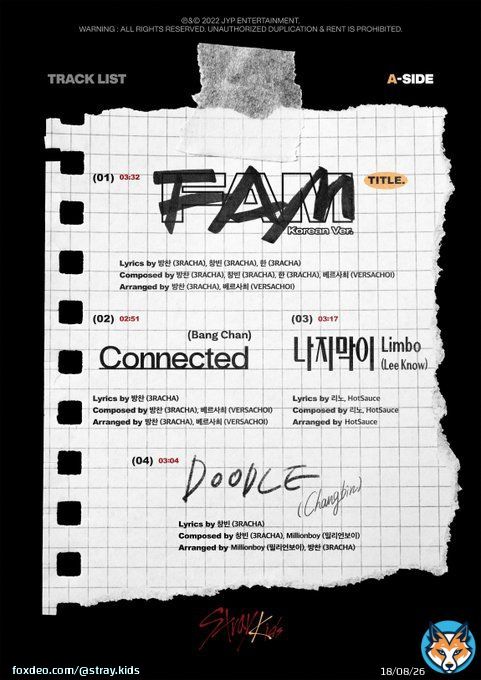 Stray Kids(스트레이 키즈) <SKZ-REPLAY> TRACK LISTA-SIDE  2022.12.21 WED 6PM (KST) | 4AM (EST)  Pre-Save & Pre-Order <SKZ-REPLAY>   #StrayKids #스트레이키즈 #SKZREPLAY #FAM_KoreanVer #YouMakeStrayKidsStay