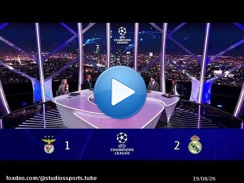 اول تعليق في الاستوديو بعد فوز ريال مدريد علي بنفيكا 2-1 و التأهل