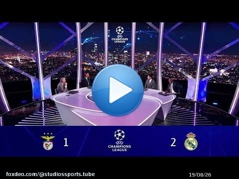 اول تعليق في الاستوديو بعد فوز ريال مدريد علي بنفيكا 2-1 و التأهل