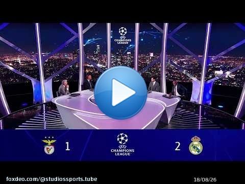 اول تعليق في الاستوديو بعد فوز ريال مدريد علي بنفيكا 2-1 و التأهل