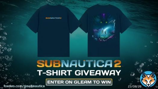 Celebrate the holiday season with us!   We're giving away 200 Subnautica 2 themed t-shirts to our incredible community. Enter now on Gleam for your chance to win