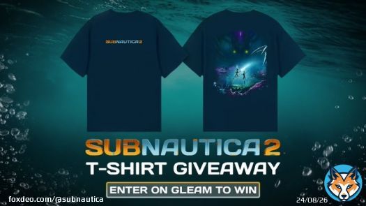 Celebrate the holiday season with us!   We're giving away 200 Subnautica 2 themed t-shirts to our incredible community. Enter now on Gleam for your chance to win