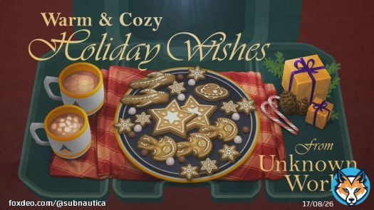 Wishing you a warm and cozy holiday from the Unknown Worlds team! We're excited for everything 2025 will bring Show more