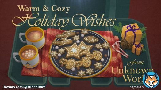 Wishing you a warm and cozy holiday from the Unknown Worlds team! We're excited for everything 2025 will bring Show more
