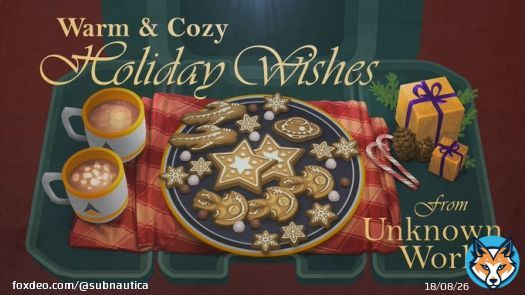 Wishing you a warm and cozy holiday from the Unknown Worlds team! We're excited for everything 2025 will bring Show more