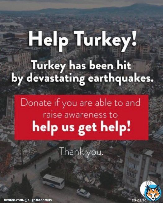 Thousands of people have died, injured, and are still in danger as a result of the earthquake. Even a little amount of help can make a huge difference. Please help them by spreading the word and sending donations if you are able     #ArmyAssembleForTurkey