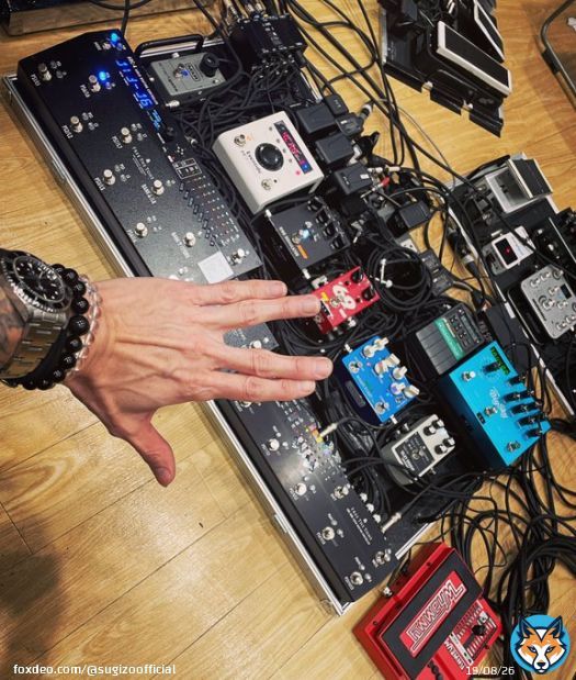 Equipment for TLRS  #THELASTROCKSTARS #YOSHIKI #HYDE #SUGIZO #MIYAVI #Rehearsal @LAST_ROCKSTARS @YoshikiOfficial  @HydeOfficial_ @MIYAVI_STAFF