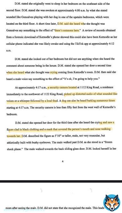 #dylanmortensen the roommate should be charged too. For failure to provide assistance. #Idaho4 #MoscowHomicides #moscowidaho #BryanKohberger #BryanChristopherKohberger