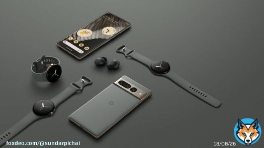 Excited to launch Pixel 7 and Pixel 7 Pro with our next generation Google Tensor G2 chip, which brings state-of-the-art #GoogleAI directly to the phone. And introducing our first Google Pixel Watch, with health and fitness insights from Fitbit.