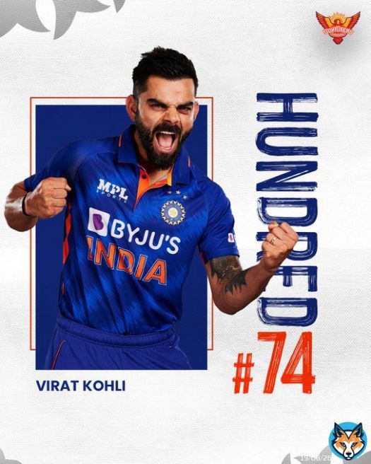 The bigger the setback, the stronger the comeback! Virat Kohli brings up the rd century in his last ODI innings #INDvSL #KingKohli