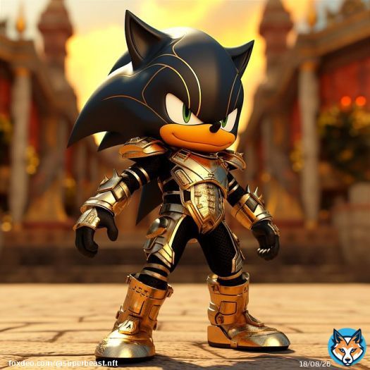 GM Fam Here is our 3rd Legendary out of 10   Who will be the lucky one to take control of Sonic in the #Metaverse ? try your luck by joining @SuperBeast_NFT    #MetaverseNFT #SONIC #Nft #SOL #NFTs #Solana #VirtualReality