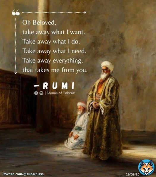 Take away everything that's takes me from you.  #Rumi #Love #Divine #poetrylovers