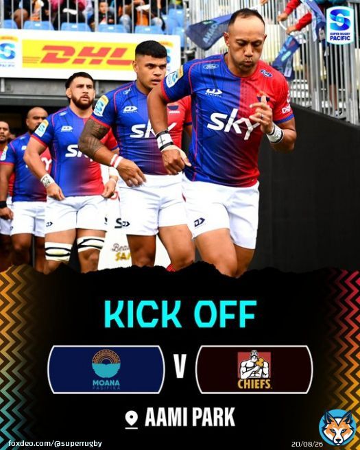 This one is gonna be a cracker!  #SuperRugbyPacific #MOAvCHI