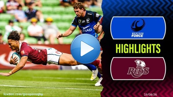 HIGHLIGHTS | @Reds_Rugby claimed a dominant victory over @westernforce with their highest ever score!  WATCH    #SuperRugbyPacific #FORvRED