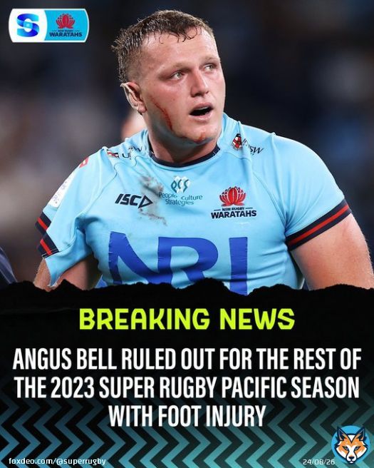 Wishing all the best for Angus Bell as he begins his recovery   #SuperRugbyPacific