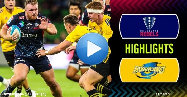 HIGHLIGHTS | In what was a spicy encounter at Melbourne&rsquo;s AAMI Park, the Hurricanes prevailed over the Melbourne Rebels to make it two from two to start their season.  #SuperRugbyPacific