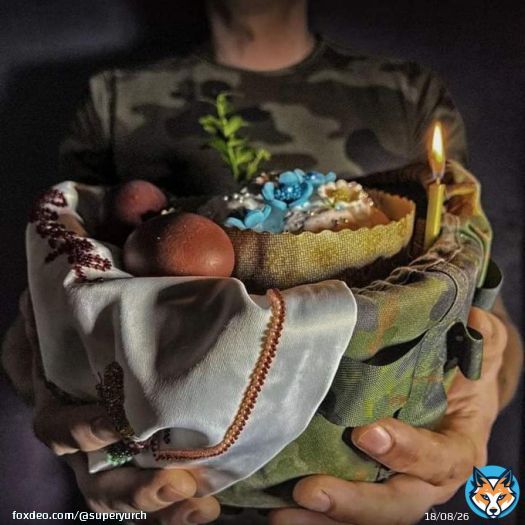 Віруючих в Україну і віруючих в Перемогу! Христос Воскрес! Воскресне Україна! Великодньої Перемоги!