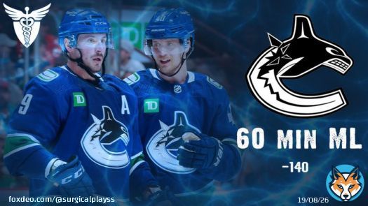 FREE NHL PLAY    Vancouver Canucks 60 min ML (-140) 2U   51-28 last 79 free plays  152-84 NHL record (+124u)  Sending 5 who like + RT another free play   #GamblingTwitter #Canucks
