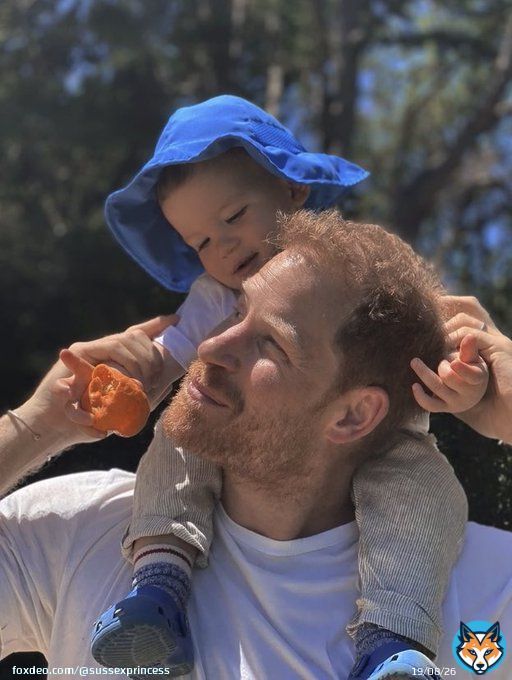 Harry and Archie  #HarryandMeghanNetflix