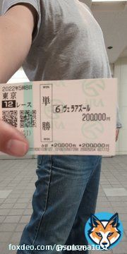 ジャパンカップ購入  単勝ヴェラアズール２０万  ぶっちぎる！  それでは良いジャパンカップを。